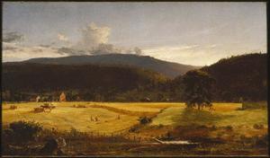Jasper Francis Cropsey - Bareford Mountains, West Milford, New Jersey