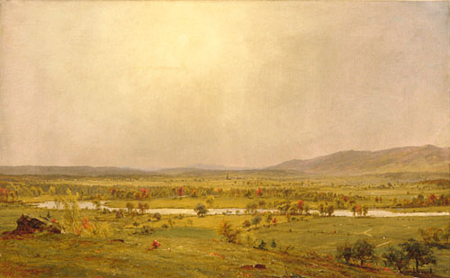  Oil Painting Replica Pompton Plains, New Jersey by Jasper Francis Cropsey (1823-1900, United States) | ArtsDot.com