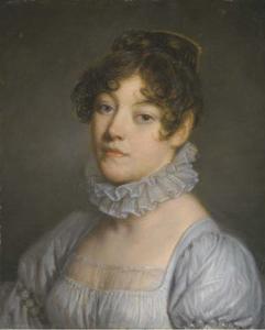 Jean-Baptiste Greuze - Portrait of young woman