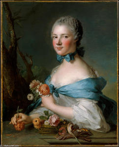 Jean-Marc Nattier - Portrait of a Woman, Called the Marquise Perrin de Cypierre