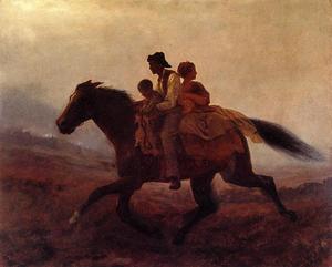 Jonathan Eastman Johnson - A Ride for Freedom - The Fugitive Slaves