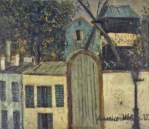 Maurice Utrillo - Le Moulin de la Galette 2