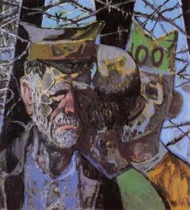 Otto Dix - Self-portrait as a Prisoner of War