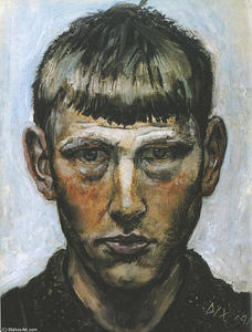 Otto Dix - Self-Portrait