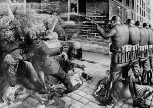Otto Dix - Street Fight