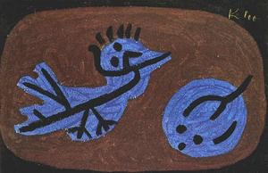 Paul Klee - Blue bird pumpkin