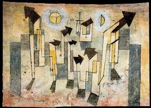 Paul Klee - Wall of the Temple of Nostalgia