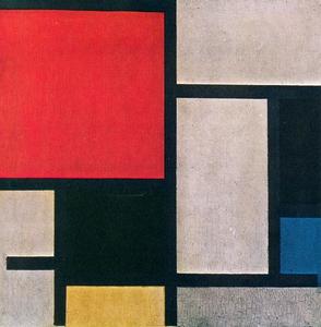 Piet Mondrian - Composition with red, yellow and blue