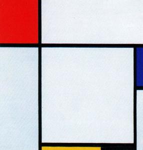 Piet Mondrian - Composition, Composition with Red, yellow, blue and black