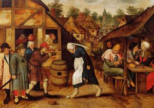 Pieter Bruegel The Younger - The Egg Dance