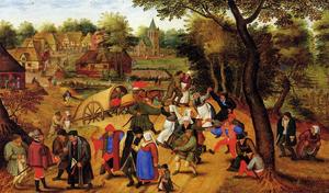 Pieter Bruegel The Younger - The Return of the Fair