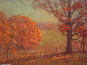 Theodore Clement Steele - Autumn Morning