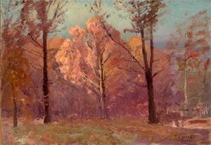 Theodore Clement Steele - Autumn, White Oak