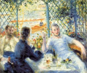 Pierre-Auguste Renoir - The Canoeist-s Luncheon