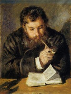 Pierre-Auguste Renoir - Claude Monet (also known as The Reader)