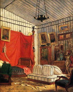 Eugène Delacroix - Count de Mornay-s Apartment