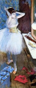 Edgar Degas - Dancer in Her Dressing Room