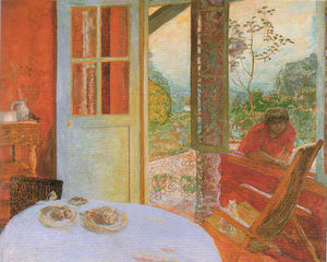 Pierre Bonnard - The Dining Room in the Country