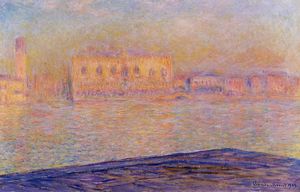 Claude Monet - The Doges- Palace Seen from San Giorgio Maggiore (also known as San Giorgio)