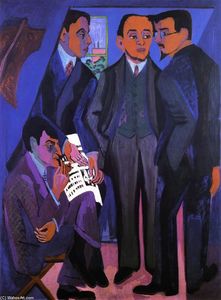 Ernst Ludwig Kirchner - Eine Klünstlerruppe