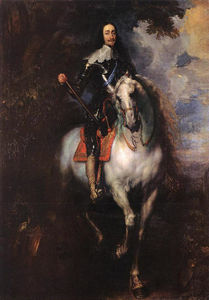 Anthony Van Dyck - Equestrian Portrait of Charles I, King of England