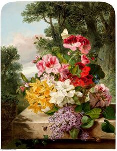 William John Wainwright - Floral Still Life