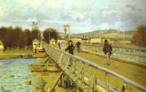 Alfred Sisley - Footbridge at Argenteuil