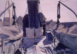 Edward Hopper - Funell of Trawler