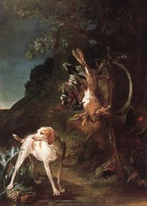 Jean-Baptiste Simeon Chardin - Game Still Life with Hunting Dog