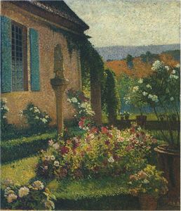 Henri Jean Guillaume Martin - Garden of the Artist