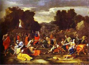 Nicolas Poussin - Gathering of Manna