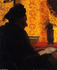 Jean Edouard Vuillard - Grandmother Michaud in Silhouette