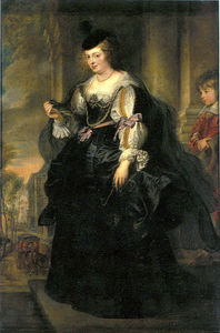 Peter Paul Rubens - Helena Fourment with Frans Rubens