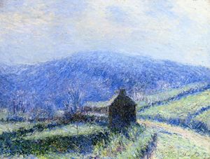 Gustave Loiseau - Hoarfrost at Huelgoat, Finistere
