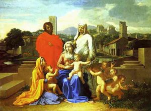 Nicolas Poussin - The Holy Family