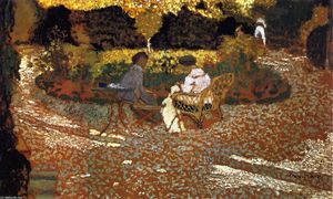 Jean Edouard Vuillard - In the Garden
