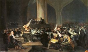 Francisco De Goya - Inquisition Scene