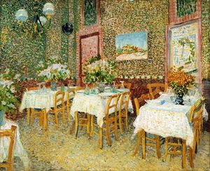 Vincent Van Gogh - Interior of a Restaurant