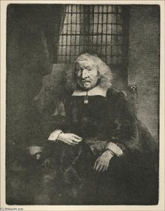 Rembrandt Van Rijn - Jacob Haring: Portrait Known as -The Old Haring-