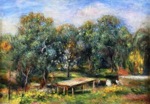 Pierre-Auguste Renoir - Landscape at Collettes