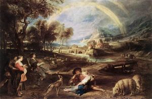 Peter Paul Rubens - Landscape with a Rainbow