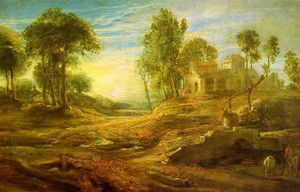 Peter Paul Rubens - Landscape with a Watering Place