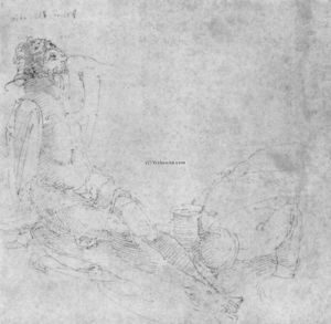 Albrecht Durer - Christ and Mary Magdalene