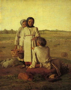 Alexey Venetsianov - Peasant Children in the Field