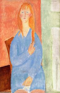 Amedeo Modigliani - Girl in Blue