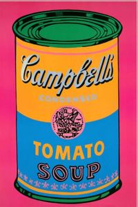 Andy Warhol - Campbells Soup Pink