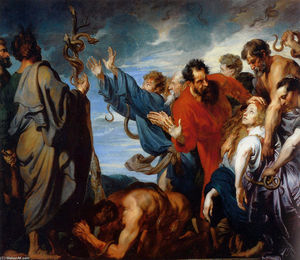 Anthony Van Dyck - Mozes and the brass snake
