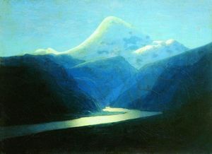Arkhip Ivanovich Kuinji - Elbrus in the Evening