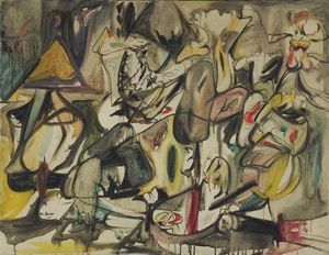 Arshile Gorky - The Leaf of the Artichoke is an Owl