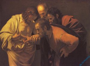 Caravaggio (Michelangelo Merisi) - Incredulity of Saint Thomas